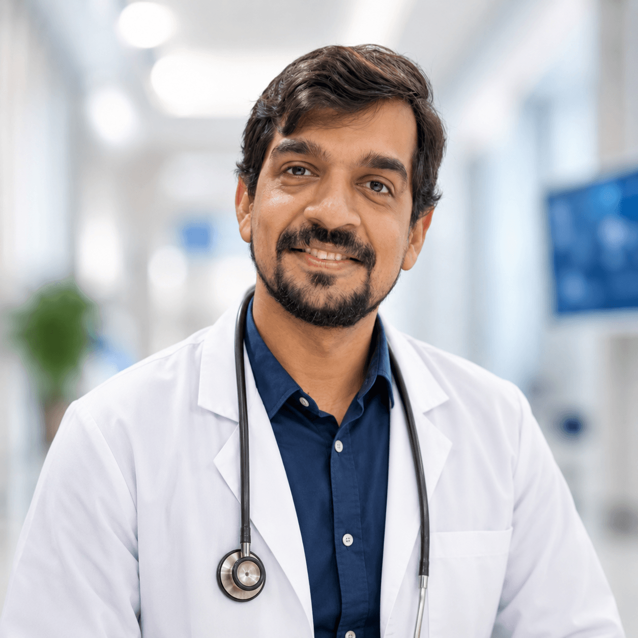 Portrait photograph of Dr. Neil Shah