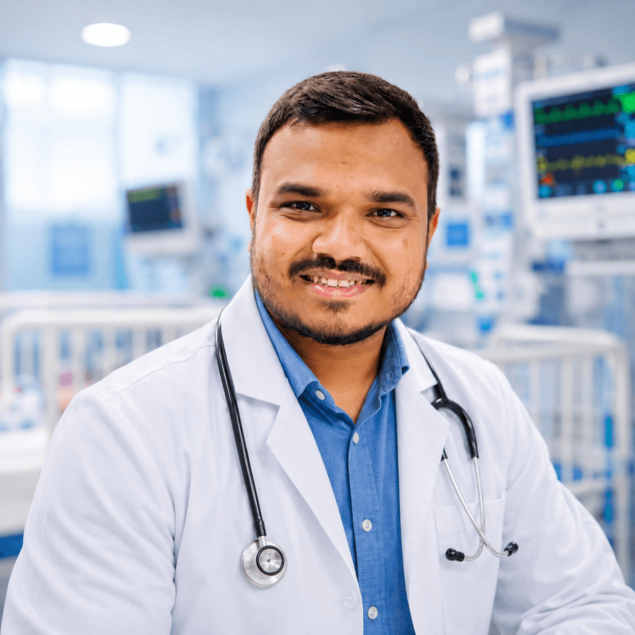 Portrait photograph of Dr. Sumit Patel